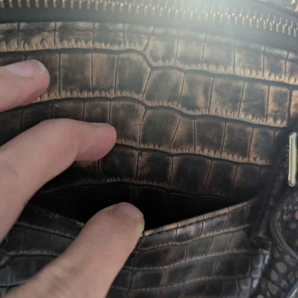 Brahmin Milan Large Duxbury Satchel with Tassel RARE